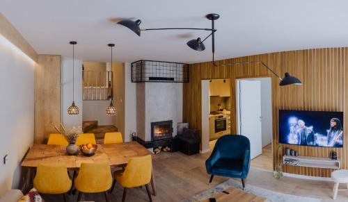 Three-Bedroom Apartment with Park View