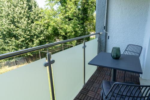 شرفة/ تراس, Apartment Maro - nahe Basel in جرينزاش- ويهلين