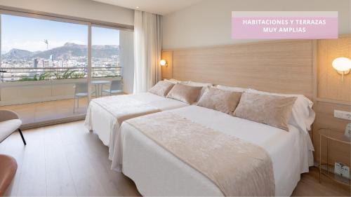 2 double beds