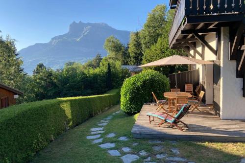 South-facing flat with garden near city center - Location saisonnière - Saint-Gervais-les-Bains