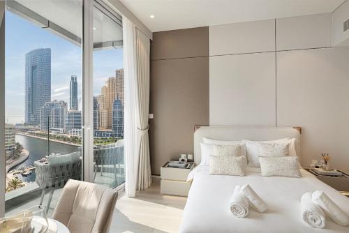 LUXE Rooftop Infinity Pool 5 Mins to JBR Dubai Marina View, Дубай (фото 6)