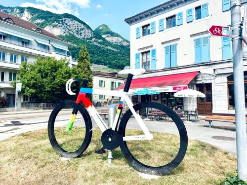 Historic House near Montreux, Leysin and Villars in Aigle