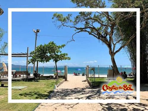 Hospedagem em Canasvieiras - Pé na Areia com Vista para o Mar