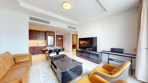 Vacationer Holiday Homes I Elegant 1 Bed l Magnificent Burj Khalifa Views, Dubai (Foto 7)