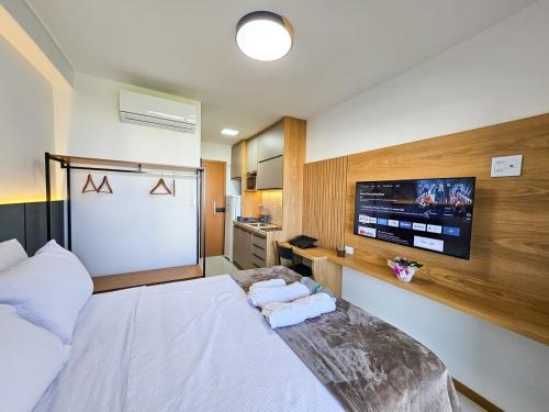 Studio vista mar a 5 min do Centro de Convenções