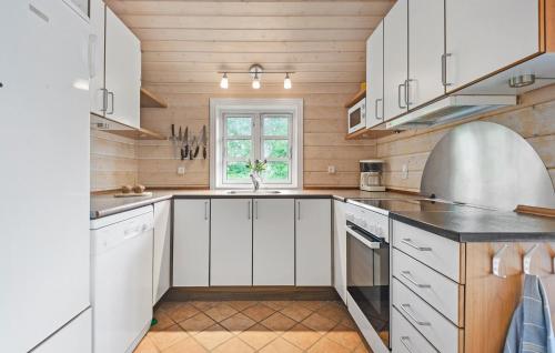 廚房, 2 Bedroom Cozy Home In Hovborg in 霍堡