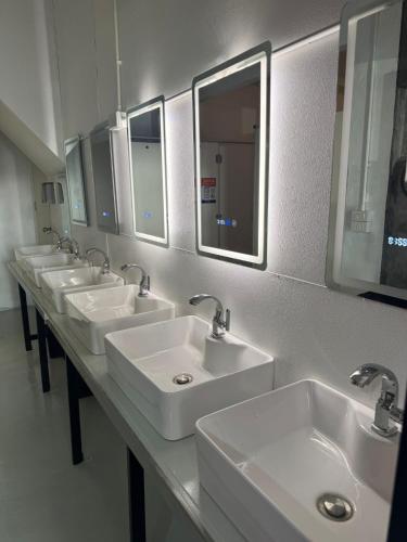 Fürdőszoba, Nitro Pier Hostel in Koh Tao