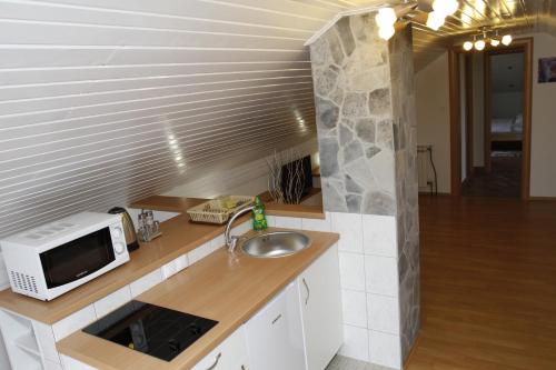 廚房, Guest house Jandric - Near Plitvice lake, Free parking in 卡爾洛瓦茨縣