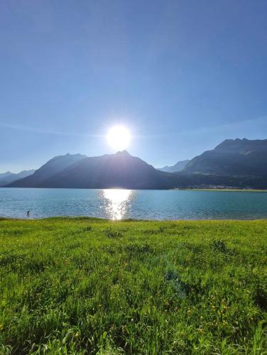 Chesa Margun Surlej Engadin St Moritz Nahe Corvatschbahn in Silvaplana