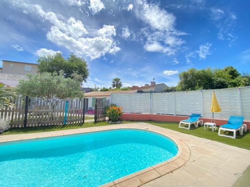 Piscină, Le Loft de La Casa Roca avec piscine near St Tropez in Cogolin
