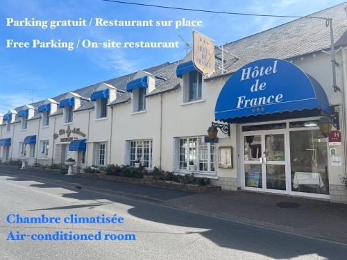 Contact Hôtel de France Contres-Beauval-Cheverny Hotel de charme Fresnes