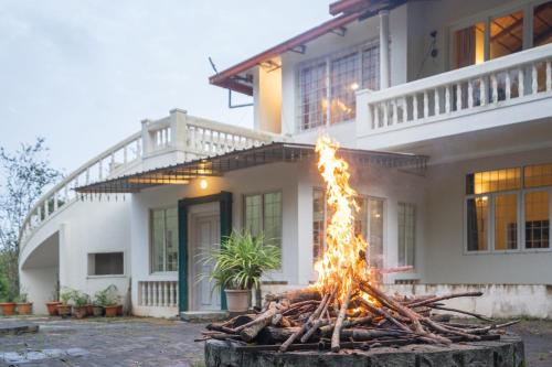 Viesnīcas āriene, SaffronStays Robin Woods in Hydur