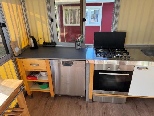 virtuve, Campingurlaub Sehlendorf in Blekendorf
