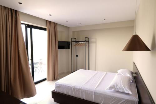 Deluxe Double Room with Side Sea View room in Aquarelle Boutique Hotel