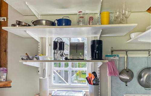 virtuve, 1 Bedroom Gorgeous Home In Romakloster in Hejde