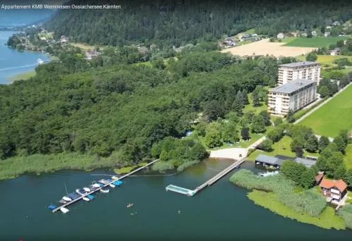 JÜRGEN Haus KMB Seeappartement am Ossiacher See, Hallenbad, Skiarena Gerlitzen in Bodensdorf, Österreich
