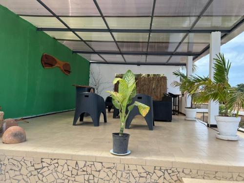 VILLA "MYKONOS" pour vos moments de detente en famille piscine privative, 3 chambre climatisees, sal in Ngaparou