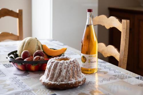 Route des vins d'Alsace, domaine viticole 'Pinot Gris' in Rouffach