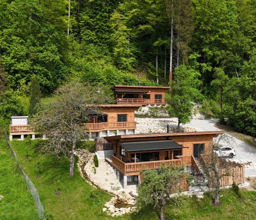 Romantikchalet Bärenhöhle (Romantikchalet Barenhohle) in Vorra (Bavaria)