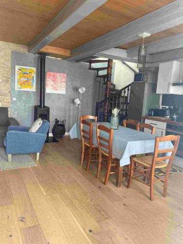 Banketu zāle, Maison Retaise pres de la Plage in Saint-Clement-des-Baleines