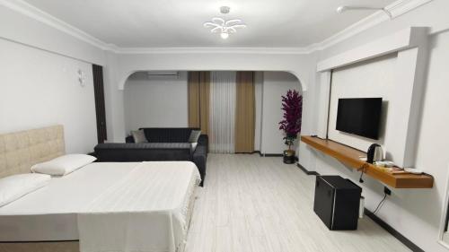 Chambre quadruple, vue sur la mer