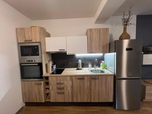 virtuve, Apartmán Mařinka (Apartman Marinka) in Riki