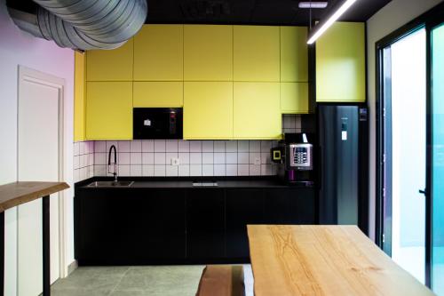 kök, Funker Hostel in Málaga