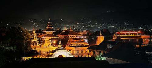 Laxmi Homestay with main square view in Bhaktapur