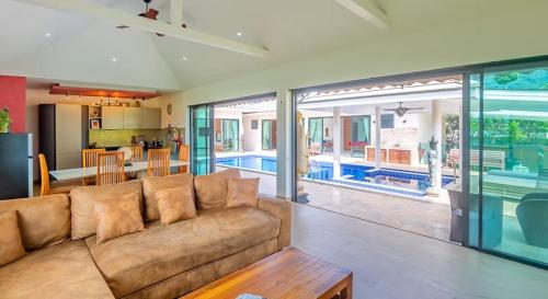 Villa Florida Calme Tropical Grande Piscine in Na Muang