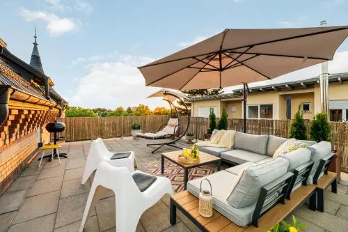 LubuNest l Terrasse mit Grill & eigenem Parkplatz in Ludwigsburg, Deutschland