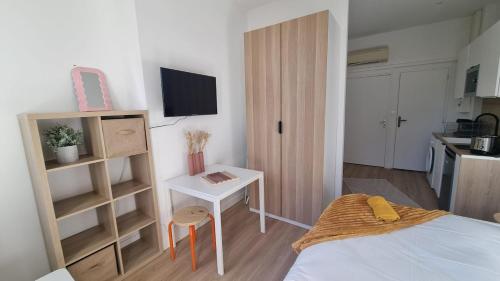Studio Gauche Calme Proche Gare Climatisation, Bordeaux (Foto 3)