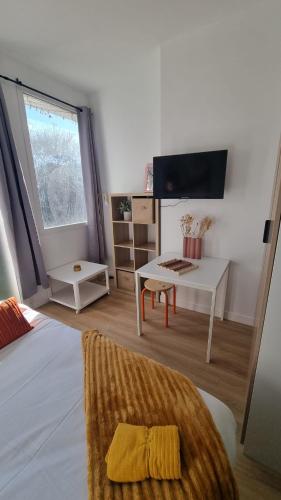 Studio Gauche Calme Proche Gare Climatisation, Bordeaux (Foto 8)