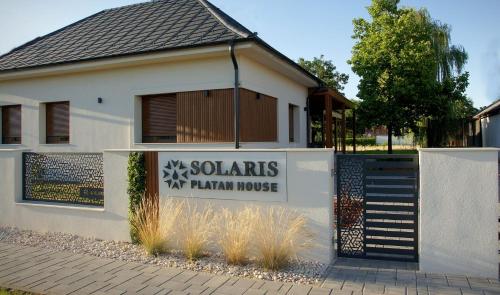 Solaris Platan House in Cserkeszőlő