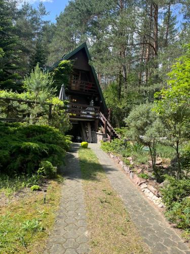 House in the forest in Podlasie