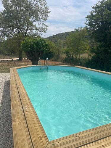 Úszómedence, Villa Kéana en Sud Ardèche, avec piscine (Villa Keana en Sud Ardeche, avec piscine) in Lachapelle-sous-Aubenas
