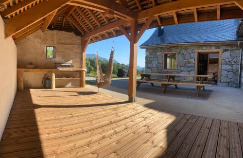 Balkons/terase, Villa Malinat entre Val d'Azun et Vallée des Gaves (Villa Malinat entre Val d'Azun et Vallee des Gaves) in Arcizans-Avant