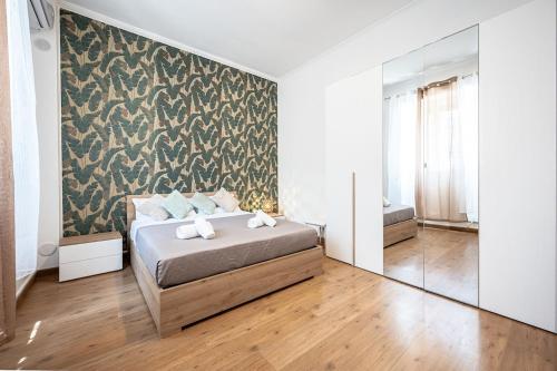 Modern Cozy Apartment 4 min Metro WiFi AC, Řím (fotografie 8)