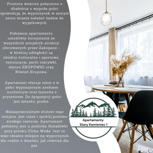 Apartamenty Stary Kamieniec 1 GIEWONT, Zakopane (photo 3)