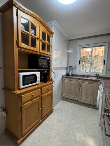 Konyha, Arenales del Sol, Apartamento familiar con piscina, parking y playa a 5 minutos in Arenales Del Sol