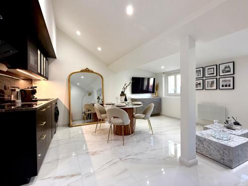 One-Bedroom Apartment room in Le Loft Contemporain - Climatisé & Smart TV au coeur de Dijon