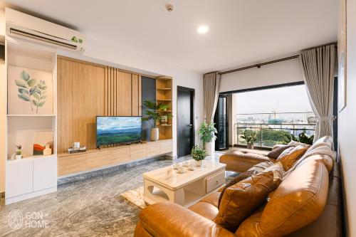 4군의 아파트먼트 (78m², 침실 2개, 프라이빗 욕실 2개) - 공용 라운지/TV 시청 구역