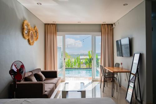 Apartment with private pool