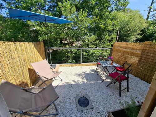 Балкон/терраса, Heaven's Cottage in Нантьа