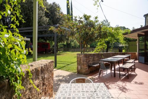 Pub/Lounge, Camping Can Coromines in Maia de Montcal