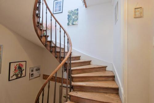 ล็อบบี้, La Maison B - L'auberge autonome au charme vintage in แบร์ฌรัค