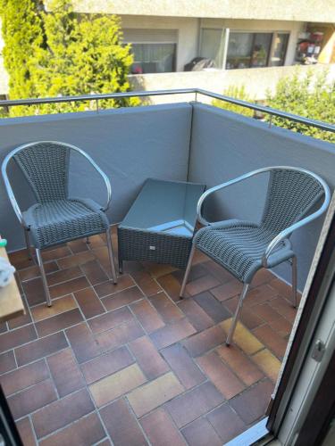 Балкон, Apartment Nähe Flughafen und Messe (Apartment Nahe Flughafen und Messe) in Ostfildern