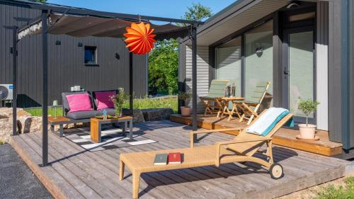 Rõdu/terrass, Bell-Tiny Homes in Steinau an der Strasse