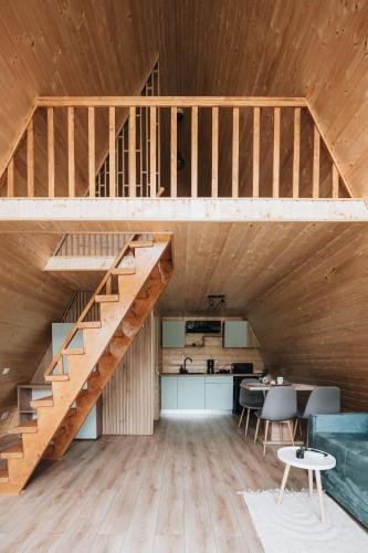 The DREAM A-frame Cabin in Arpasu de Sus