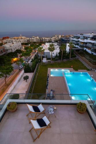 Exquisite Penthouse with Panoramic Sea view RDR475 in ปวยร์โต เด เอสเตโปนา