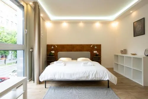 Modern Studio with Queen-Size Bed, Self Check-in K5 in Wien, Österreich
